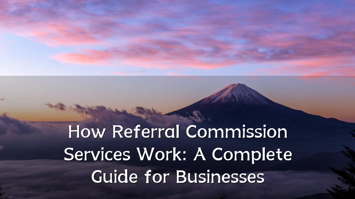 How Referral Commission Services Work: A Complete Guide for Businesses