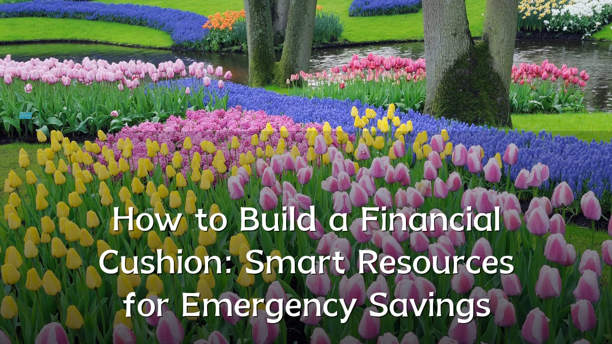 How to Build a Financial Cushion: Smart Resources for Emergency Savings