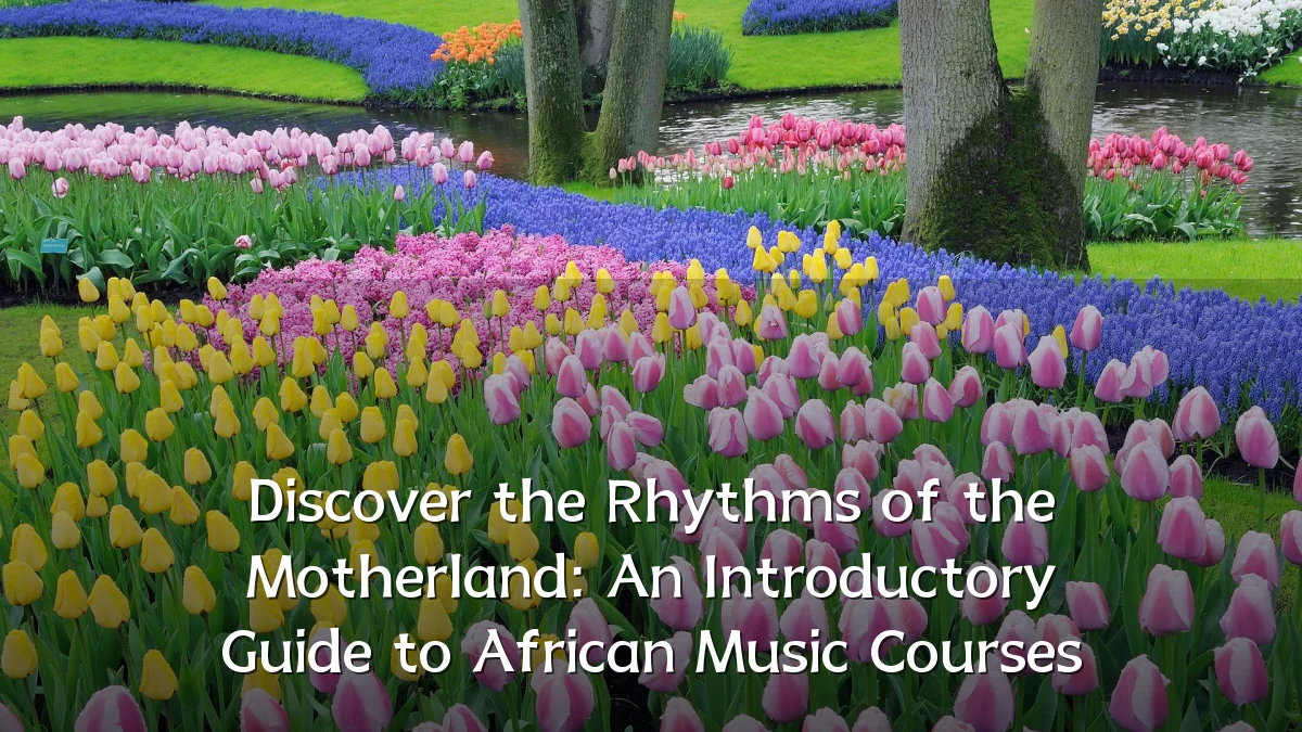 Discover the Rhythms of the Motherland: An Introductory Guide to African Music Courses