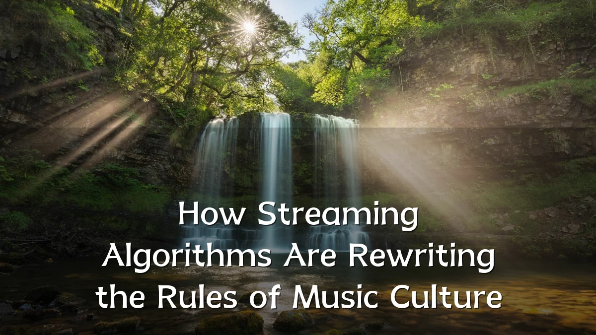 How Streaming Algorithms Are Rewriting the Rules of Music Culture