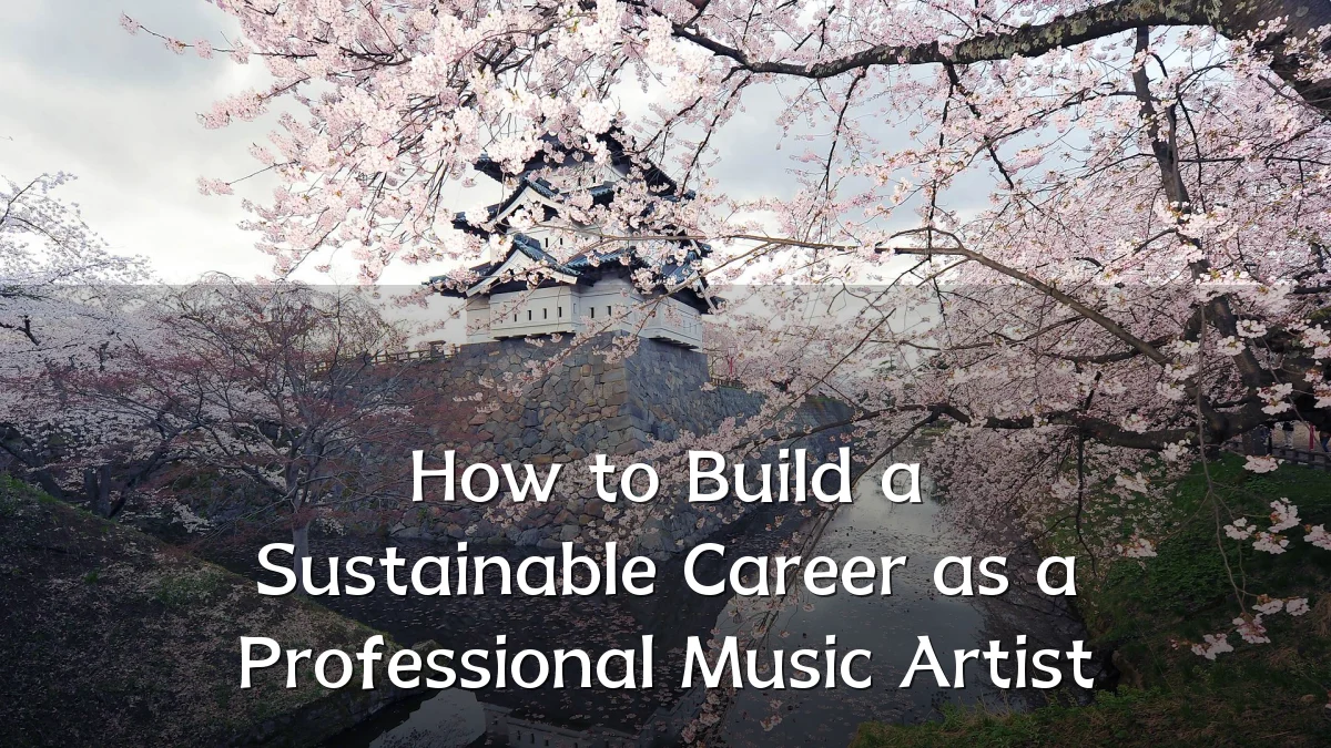 How to Build a Sustainable Career as a Professional Music Artist
