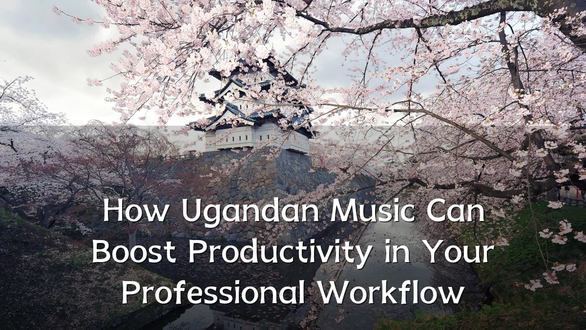 How Ugandan Music Can Boost Productivity in Your Professional Workflow