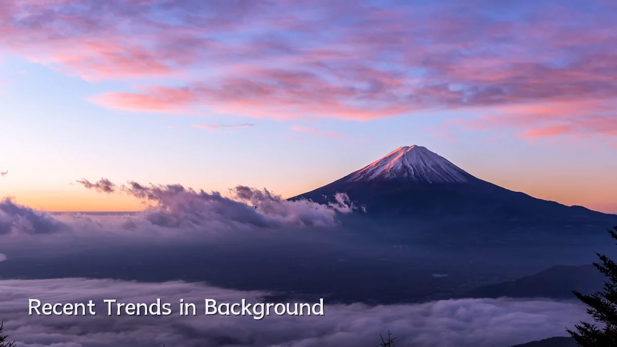 Recent Trends in Background