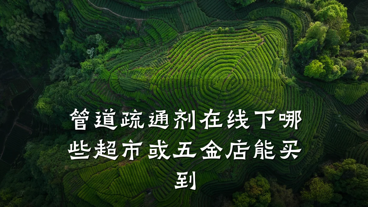 管道疏通剂在线下哪些超市或五金店能买到