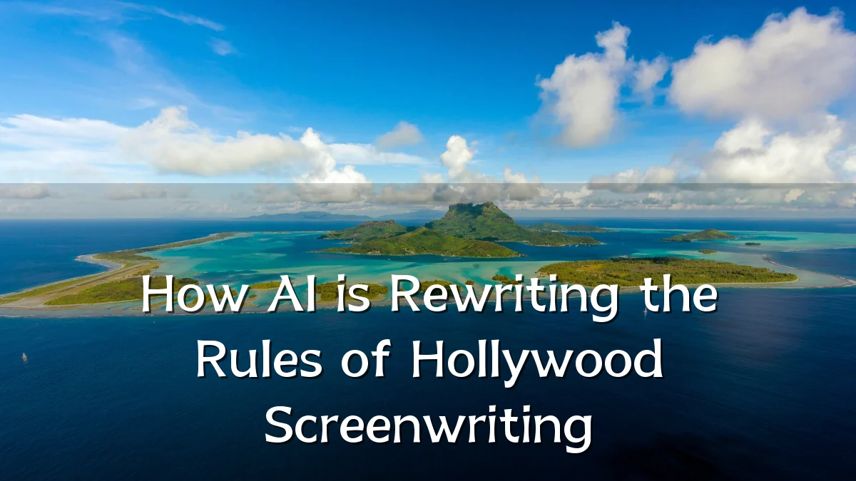 How AI is Rewriting the Rules of Hollywood Screenwriting