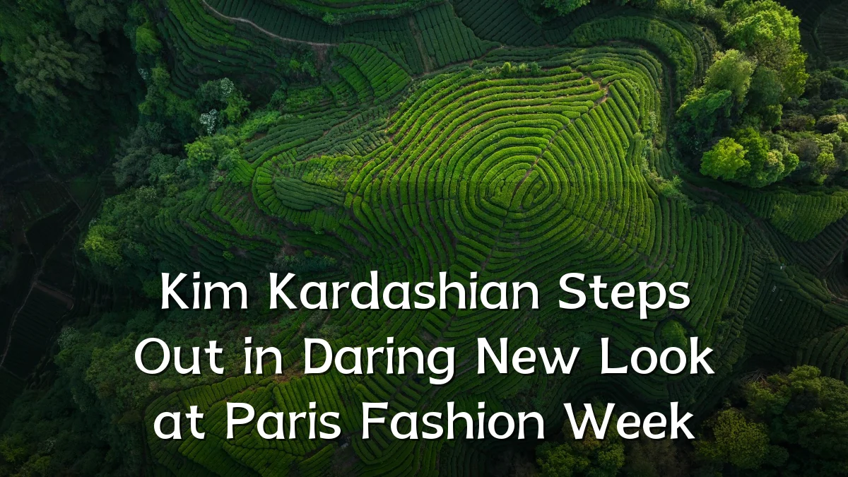 Kim Kardashian Steps Out in Daring New Look at Paris Fashion Week